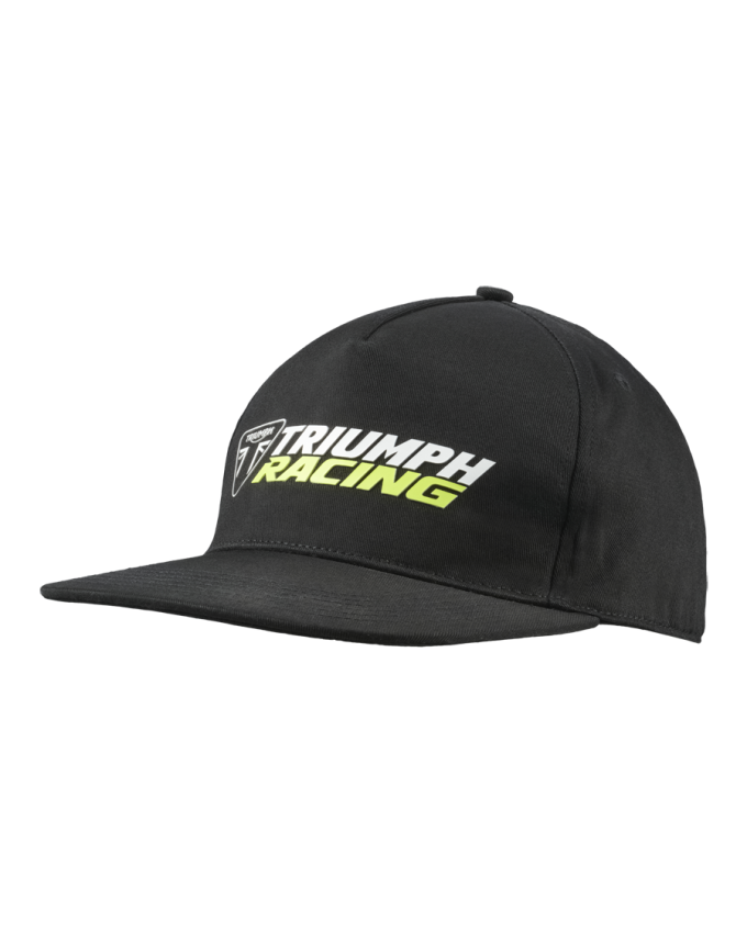 Triumph Racing Logo Flat Peak Cap